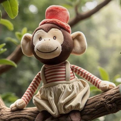 Winston monkey in brown pants