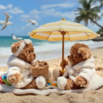 Mr & Mrs Bukowski Teddy