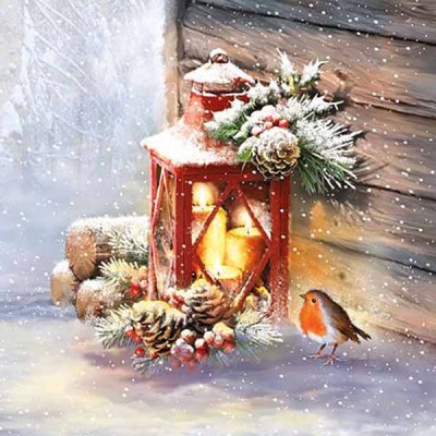 Napkin Robin By Lantern small