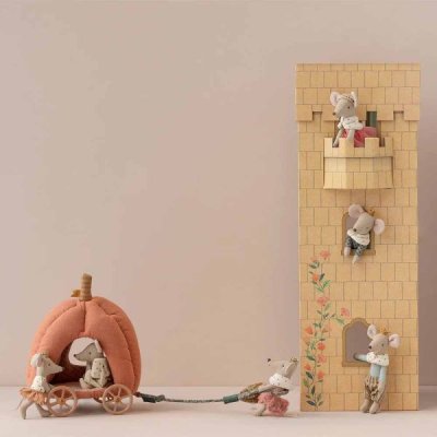 Maileg Pumpkin carriage, Mouse