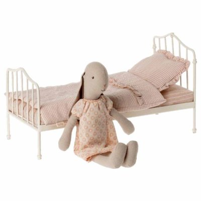Maileg metal bed, purple