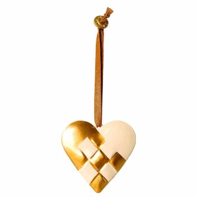 Maileg ornament braided heart