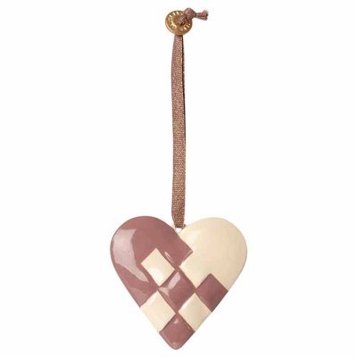Maileg ornament braided heart