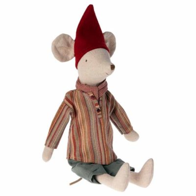 Maileg Christmas mouse medium boy