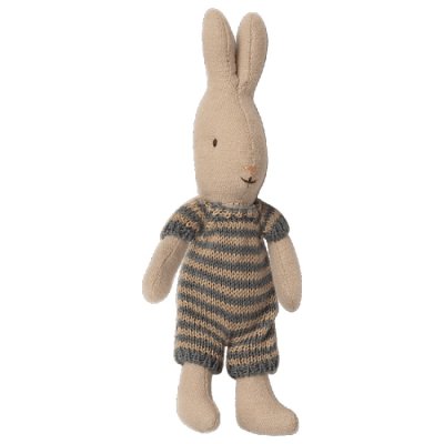 Maileg rabbit micro in blue suit
