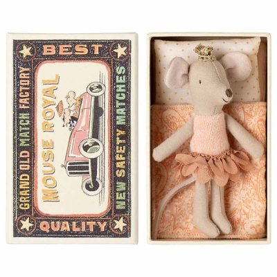 Maileg mouse in matchbox, princess