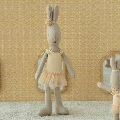 Maileg  Rabbit, Size 1 - Classic - Ballet suit and skirt cream