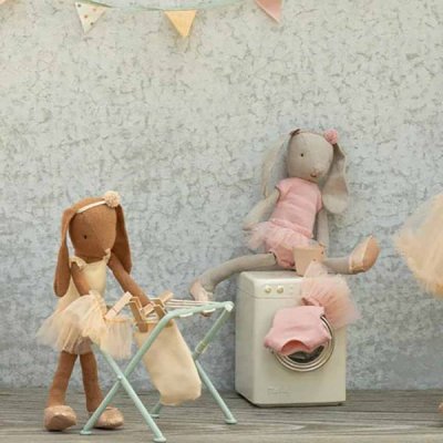 Maileg Bunny, Size 2 - Classic - Ballet suit and skirt rose