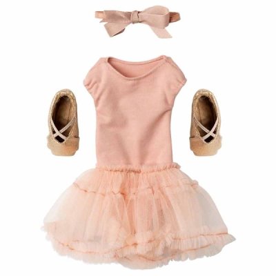 Maileg Ballet suit and skirt rose, Size 3