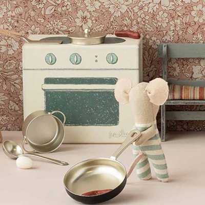 Maileg Cooking set, Mouse