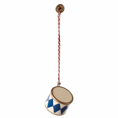 Maileg Ornament Drum blue