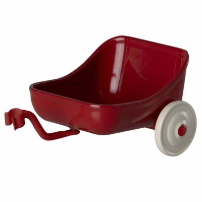 Maileg Tricycle hanger, Mouse - Red
