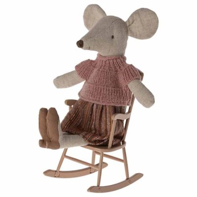 Maileg Rocking chair dark powder