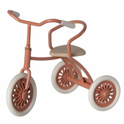 Maileg Abri à tricycle, Mouse - Coral