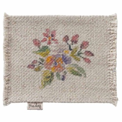 Maileg Rug, Flowers - Small