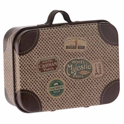 Maileg suitcase Travel Micro black