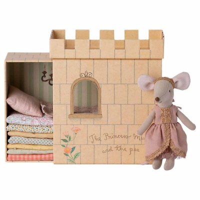 Maileg Princess mouse and the pea playset