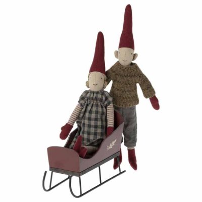 Maileg Sleigh red mini