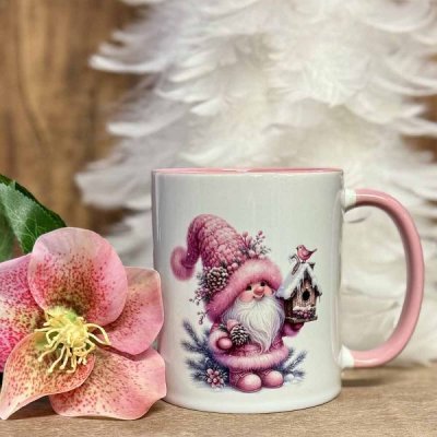 Pixie and Birdhouse mug
