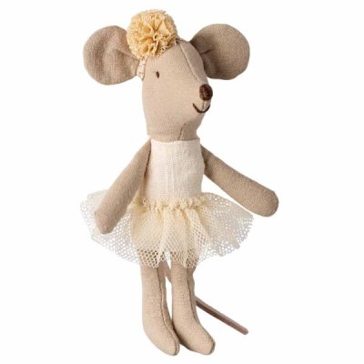 Maileg mouse little sister Ballerina off-white
