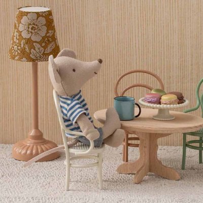 Maileg Vintage chair, Mouse - Off white