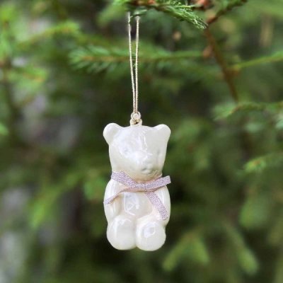 Maileg ornament teddy bear, Rose
