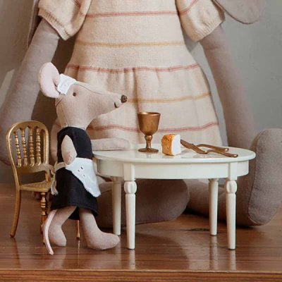 Maileg Dining table, mouse