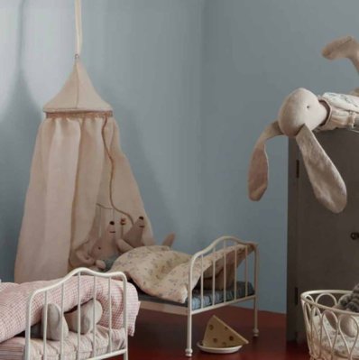 Maileg Bed canopy cream