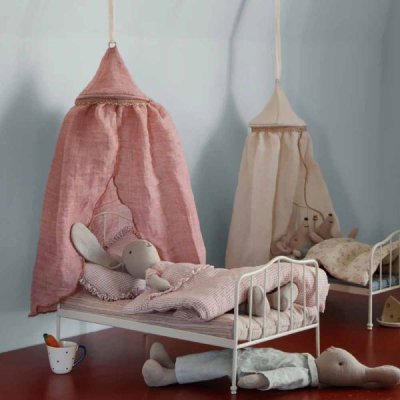 Maileg Bed canopy rose