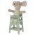 Maileg High chair for Baby Mouse mint