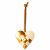 Maileg ornament braided heart
