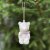Maileg ornament teddy bear, Rose