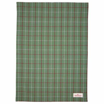 GreenGate Lyla tea towel green