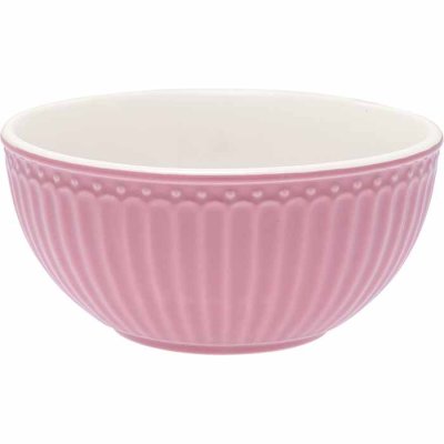 GreenGate Alice cereal bowl dusty rose
