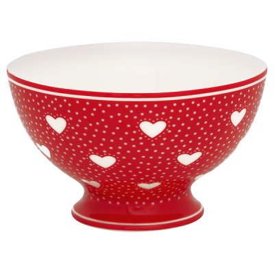 GreenGate Penny bowl snack red