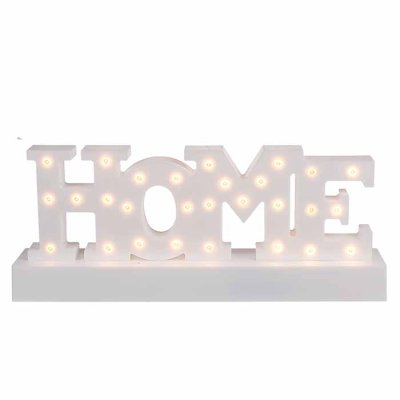 Home decoration with LED-lights