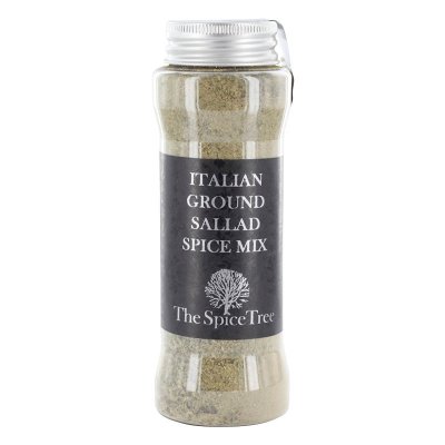 Italian saladmix with garlic ground