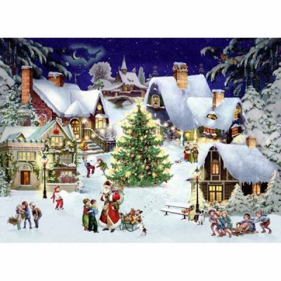 Christmas calendar Village on the Hill