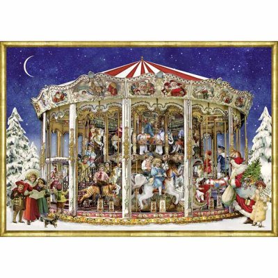 Christmas calendar Nostalgic carousel