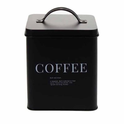 Coffee box black