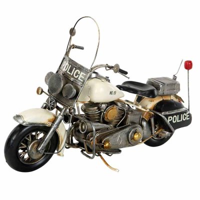 Decoration Police motorcycle