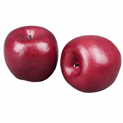 Decorative apple red