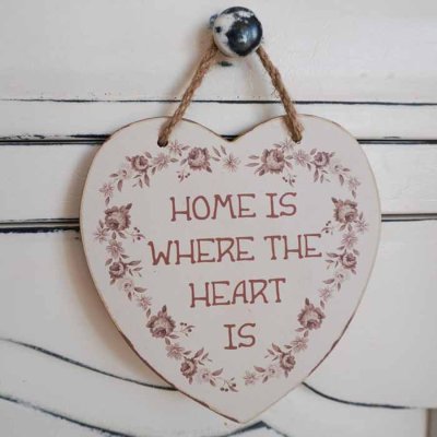 Heart sign Home is 15 cm