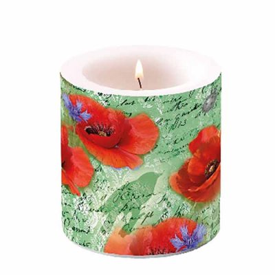 Candle Poppies 10 cm