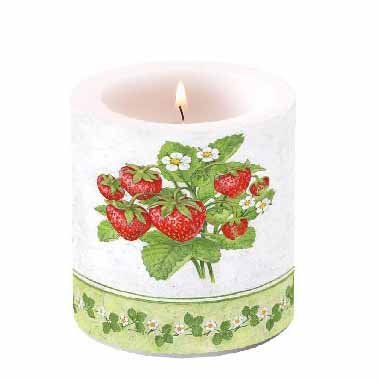 Candle Strawberries  10 cm