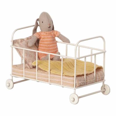 Maileg cot bed rose micro