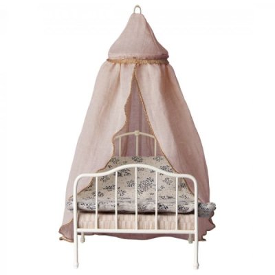 Maileg Bed canopy rose