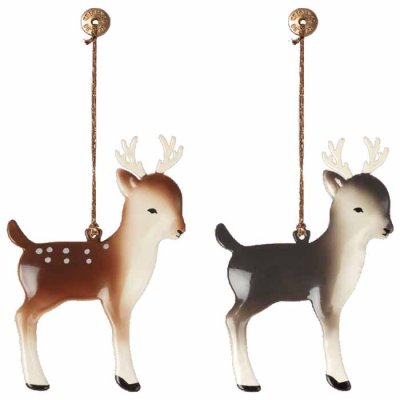 Maileg Ornament Bambi 2 pcs