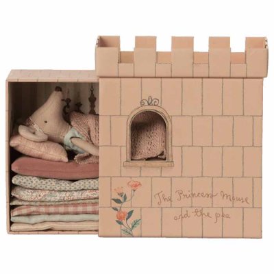 Maileg Princess mouse and the pea playset