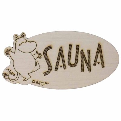 Sauna-Sign Moomintroll